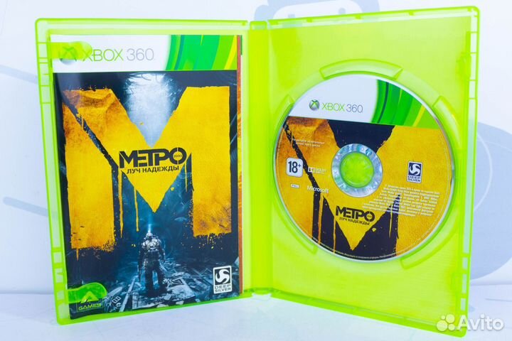 Диск для Xbox 360 Metro Last Light б/у с гарантией