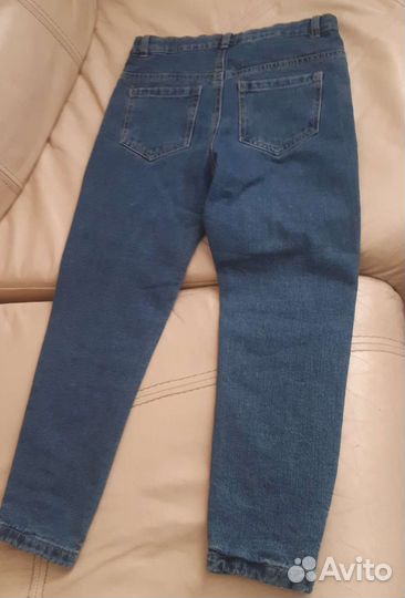 Джинсы для девочки 128