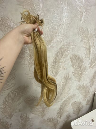 Волосы для наращивания бу