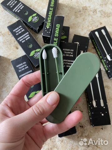 Многоразовые ушные палочки