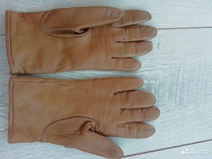 Перчатки кожаные Италия