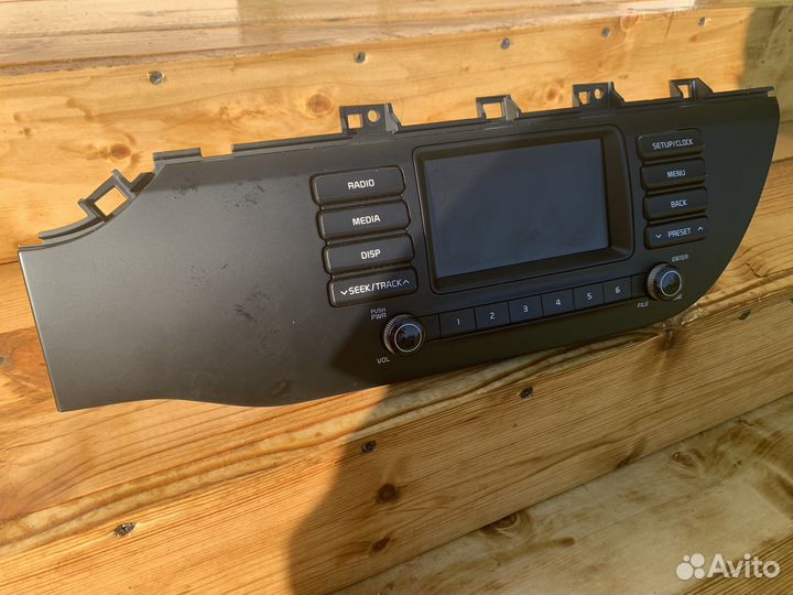 Штатная магнитола для kia rio x line