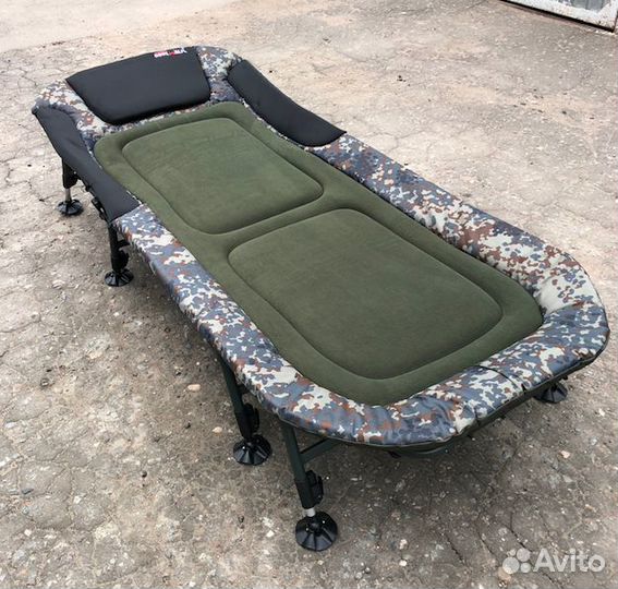 Раскладушка карповая 8 ножек