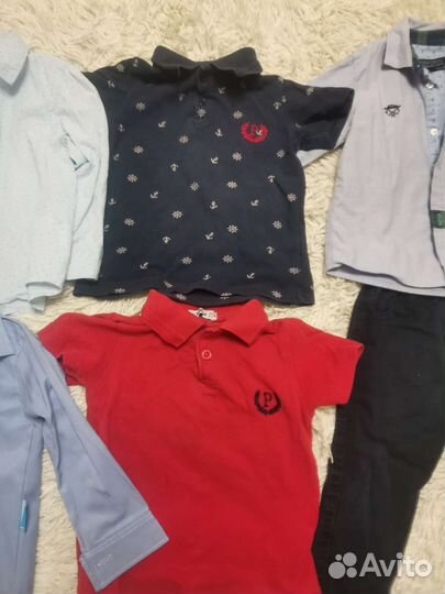 Пакет вещей на мальчика с 1 года до 2 лет