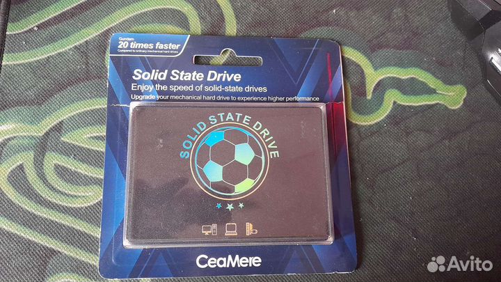 SSD 120гб + Windows 10/hdd 80-500гб