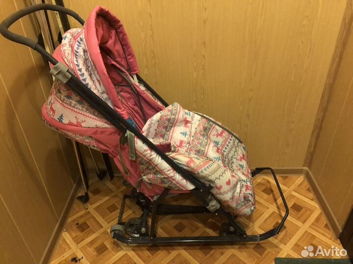 Коляска санки
