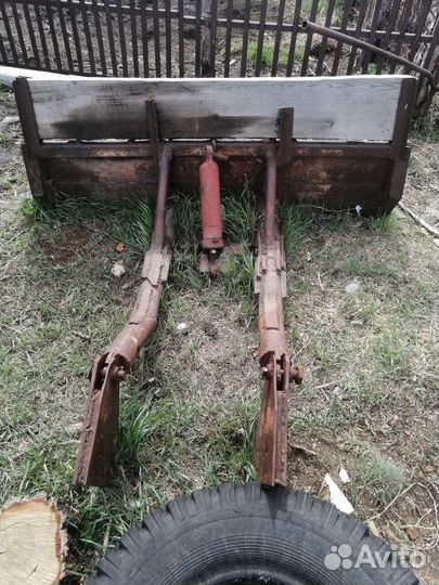 Лопата передняя, арба без документов, грабли