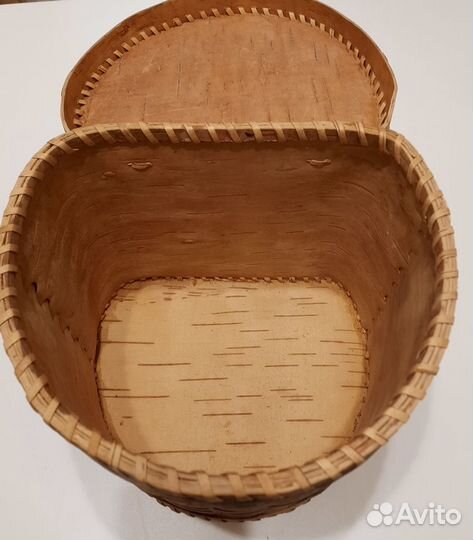 Хлебница, короб из бересты