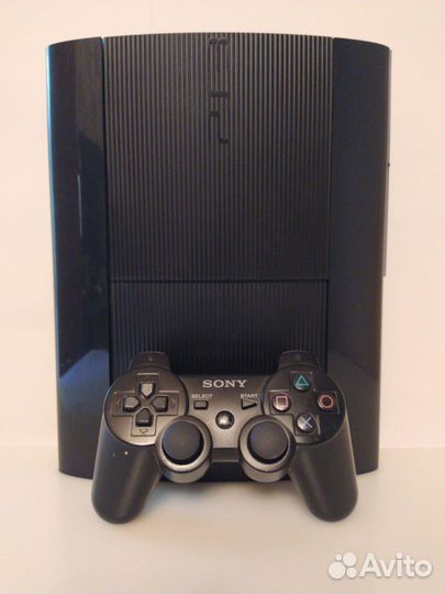 PS3 500 гб 125 игр