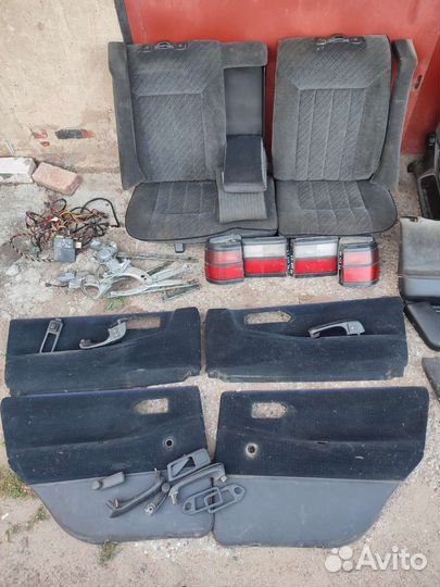 Салон велюр, vw пассат б3