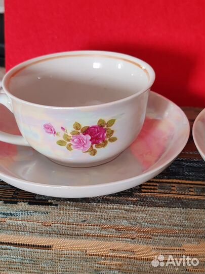 Чайные пары Первомайский фарфоровый завод