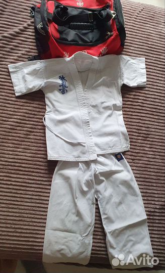 Кимоно для карате ростовка 130-140