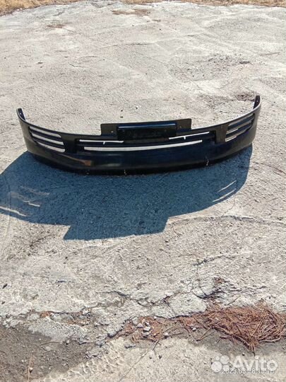 Губа на бампер передняя Honda Fit