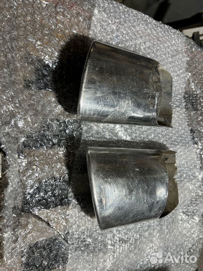 Насадки на глушитель w204