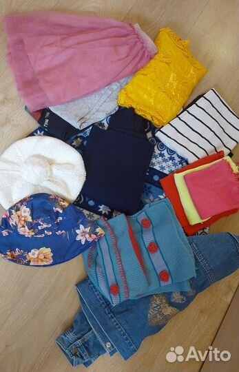 Вещи на девочку 128 134 пакетом