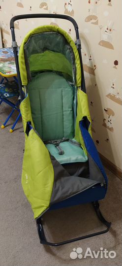 Коляска санки