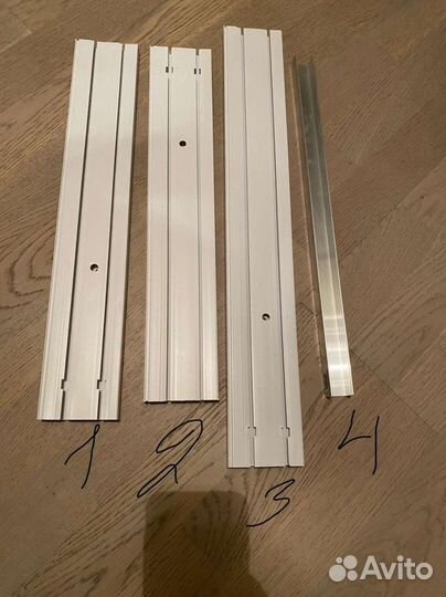 Гардины остатки, металлический канал