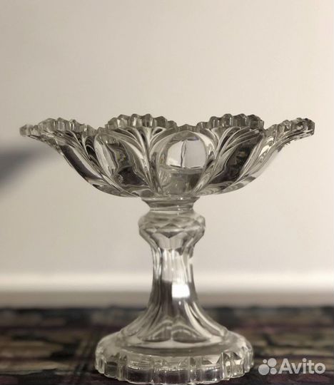 Вазочка. Императорский стекольный завод