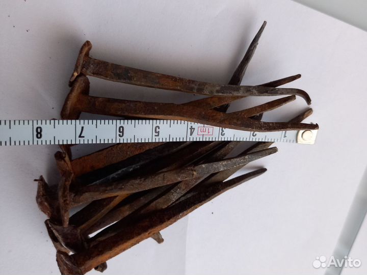 Гвозди старинные кованые