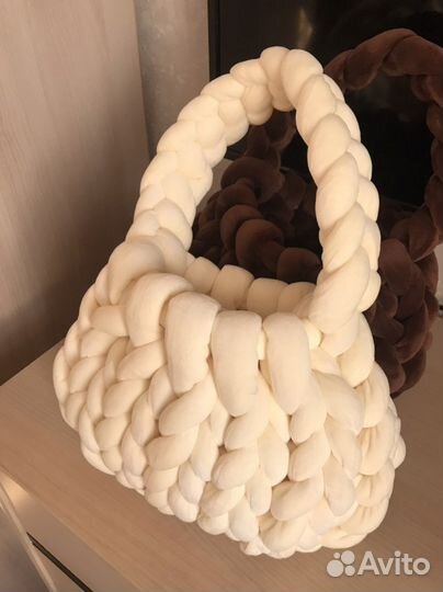 Сумка женская вязаная