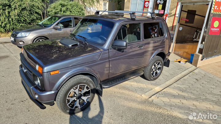 Багажник на крышу Ваз Нива 2121, Люкс серый