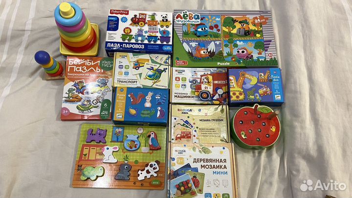 Детские развивающие игрушки