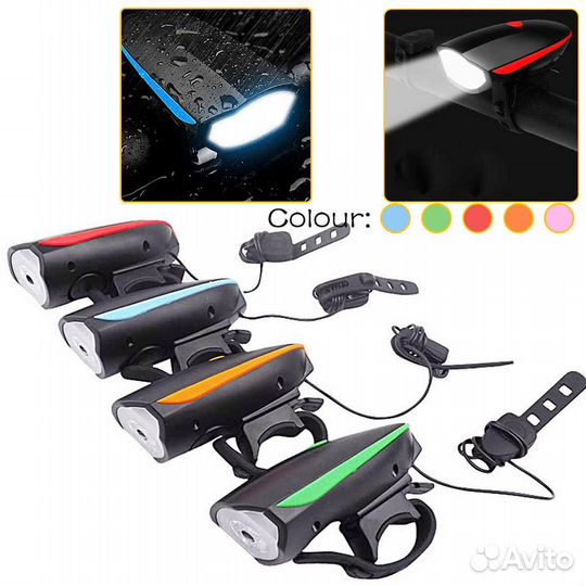 Мощный мини фонарь +нано звонок