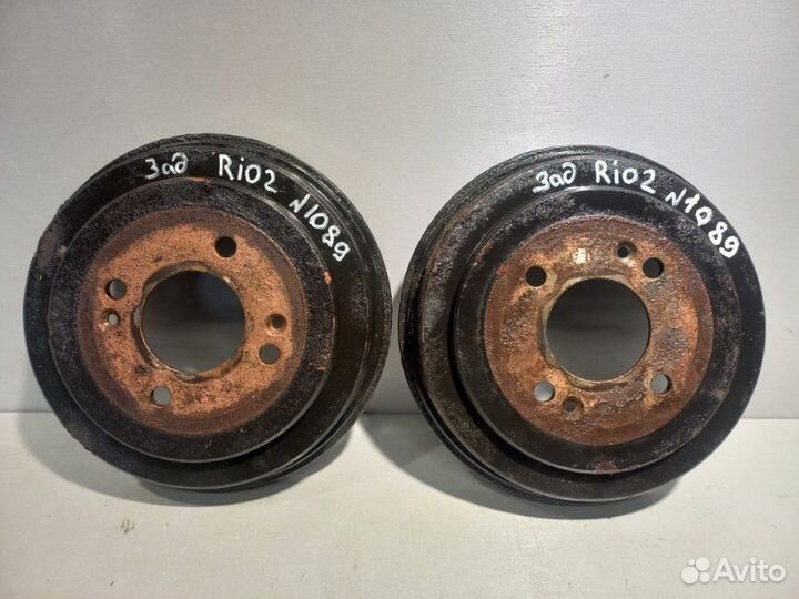 Тормозной барабан задний Kia Rio 2 седан G4EE 2011