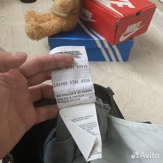 Мужские джинсы levis 501