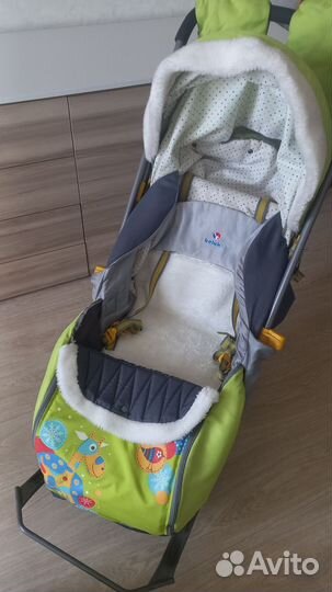 Санки коляска Ника