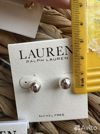 Серьги женские ralph lauren