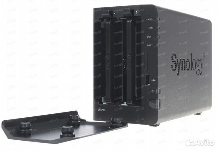 Synology ds218 + 2 HDD 1TB