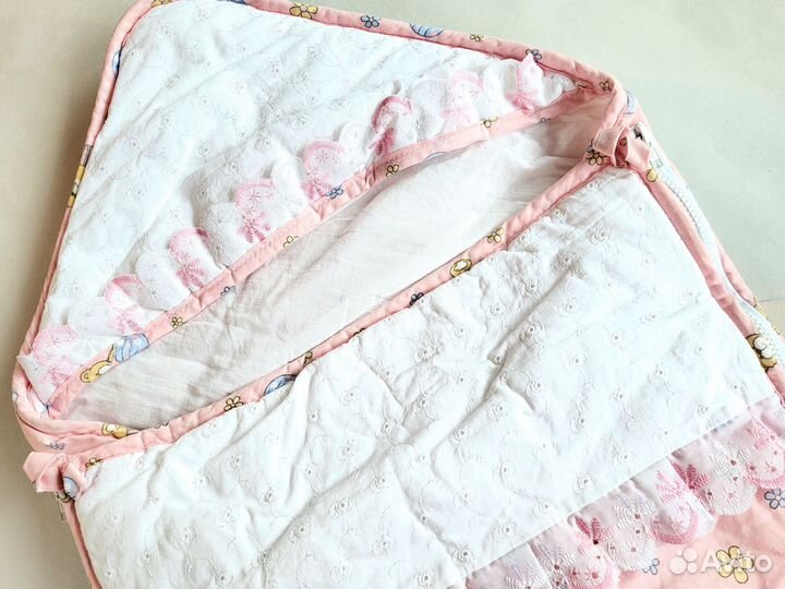 Конверт на выписку для девочки осень