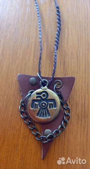 Амулет,кельтский крест,молот тора,бижутерия,янтарь