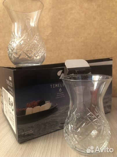 Стаканы армуды, бокалы под чай