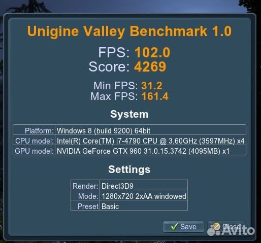 Видеокарта Asus Strix GTX 960 4gb