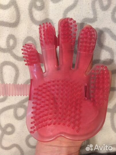 Расческа для кошек и собак, перчатка для вычёсыван