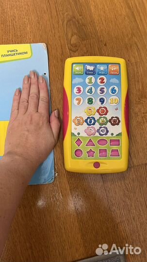 Книга Азбукварик Говорящий планшетик