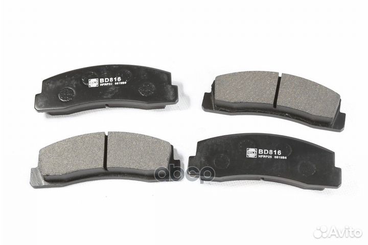 Колодки тормозные передние к-кт 'BD816 hola