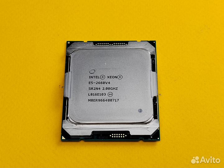 Intel xeon E5 2660V4 14 ядер 3200 мгц с гарантией