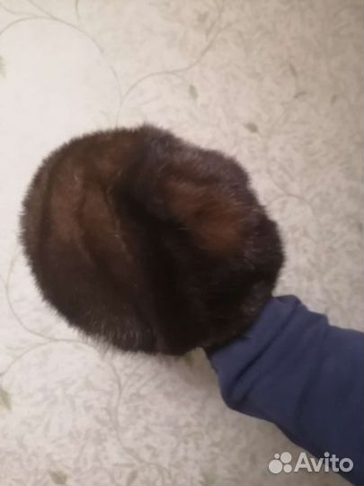 Шапка норковая женская бу