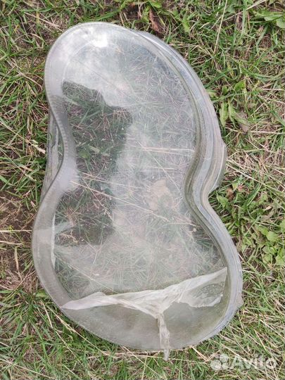 Стекло фары w203 левое