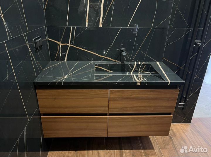 Изготовление раковин и столешниц из керамогранита