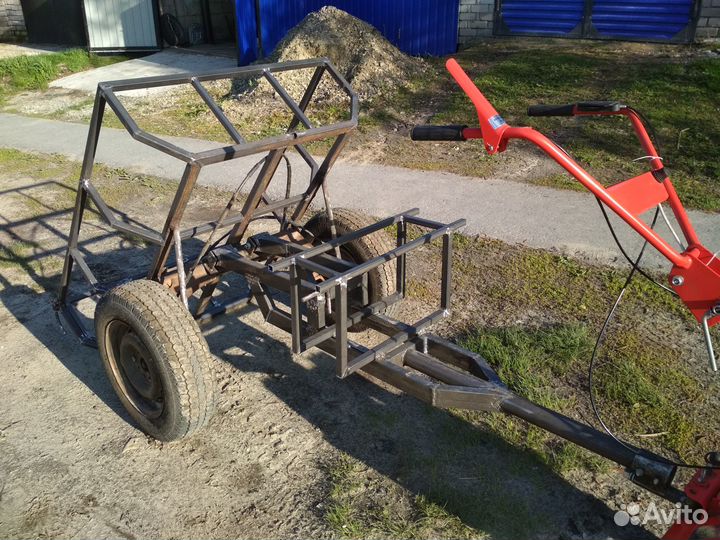 Прицеп для мотоблока самодельный