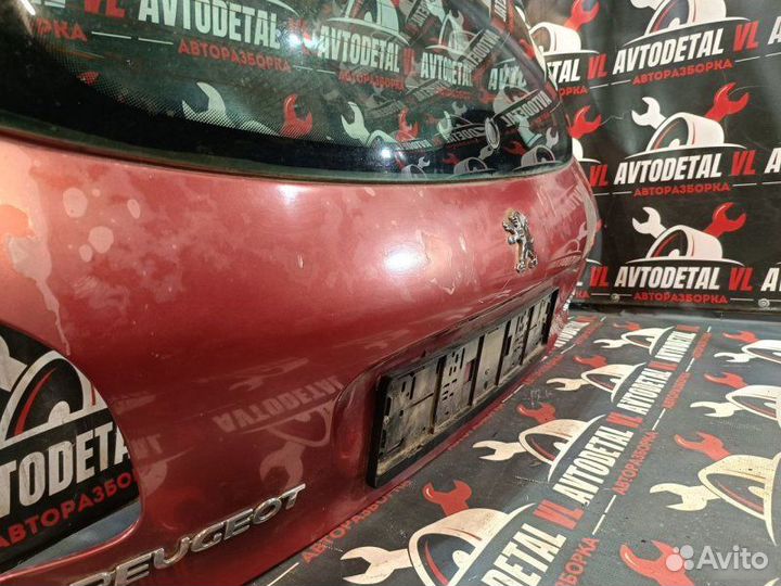 Крышка багажника Peugeot 206 1 хэтчбек 1998-2012