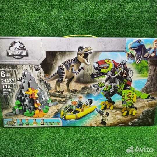 Конструктор битва динозавров