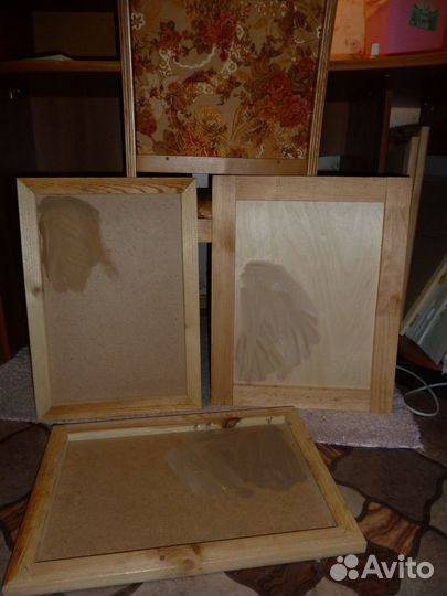 Планшеты деревянные 35*50 40*50 50*70 7шт