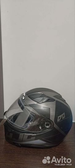 Мотошлем hjc i70 и мотоботы