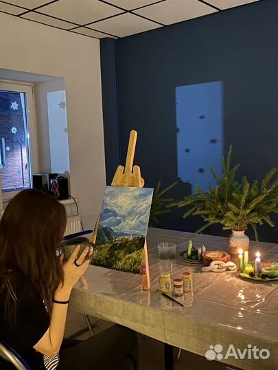 Мастер классы, праздники/арт вечера по живописи