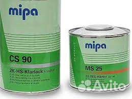 Mipa/мипа Лак 2К HS Klarklak CS 90 5л+отв MS-25 2